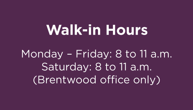 UPMC Children's Community Pediatrics –  South Hills Pediatric Associates, Brentwood Office Walk-in hours