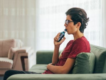 Older teen vaping