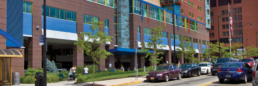 Image of UPMC Children's Hospital.