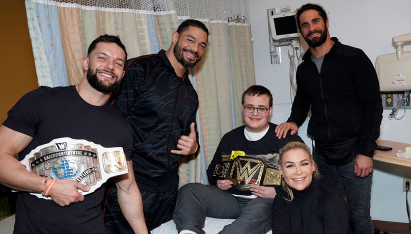 WWE Superstars visit UPMC Children's Hospital of Pittsburgh