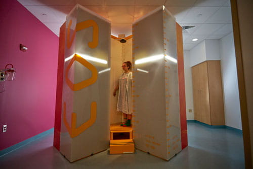 EOS Machine at the Spine Center of Children's Hospital of Pittsburgh of UPMC.