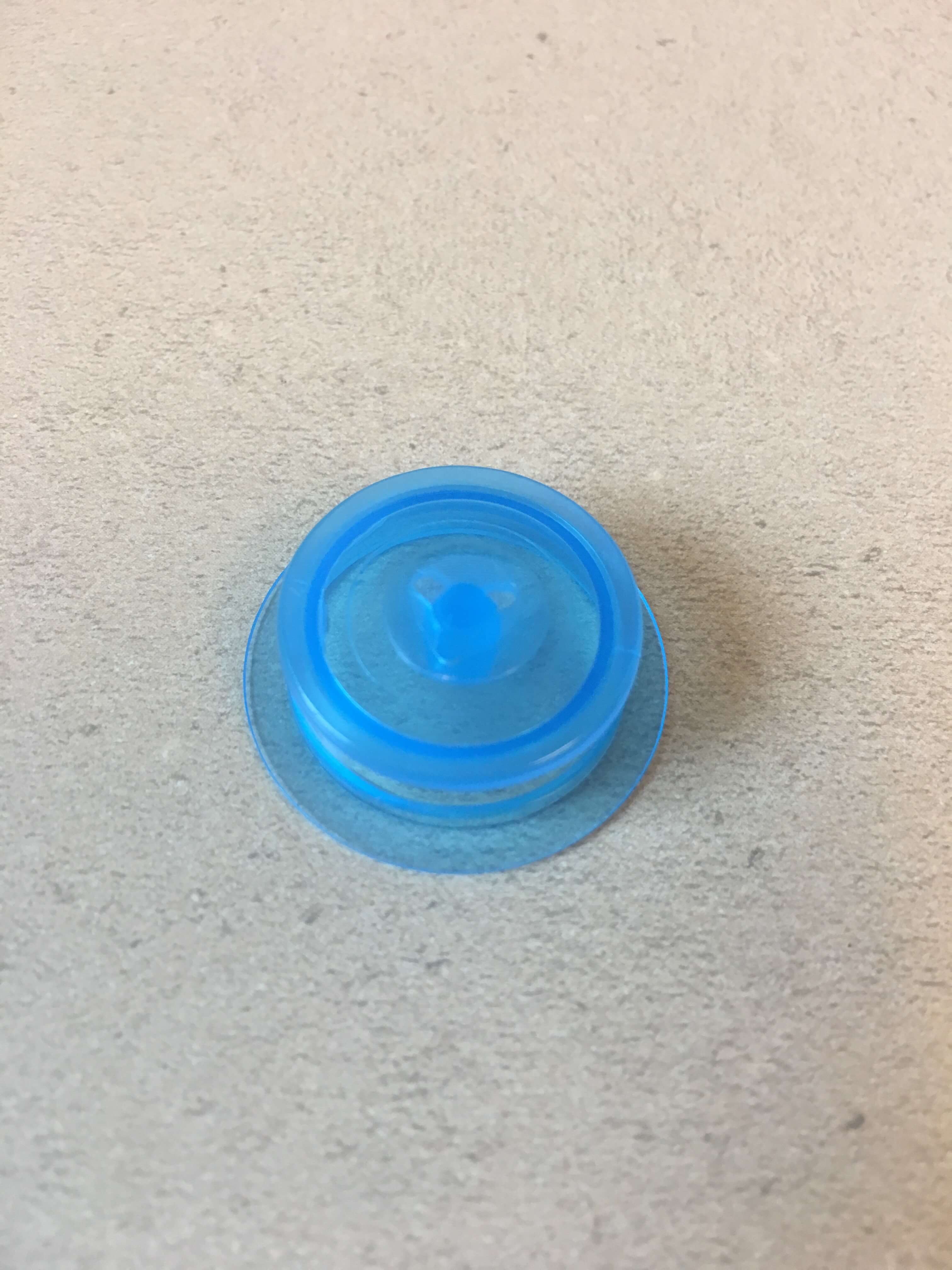 Valve (flat side up)