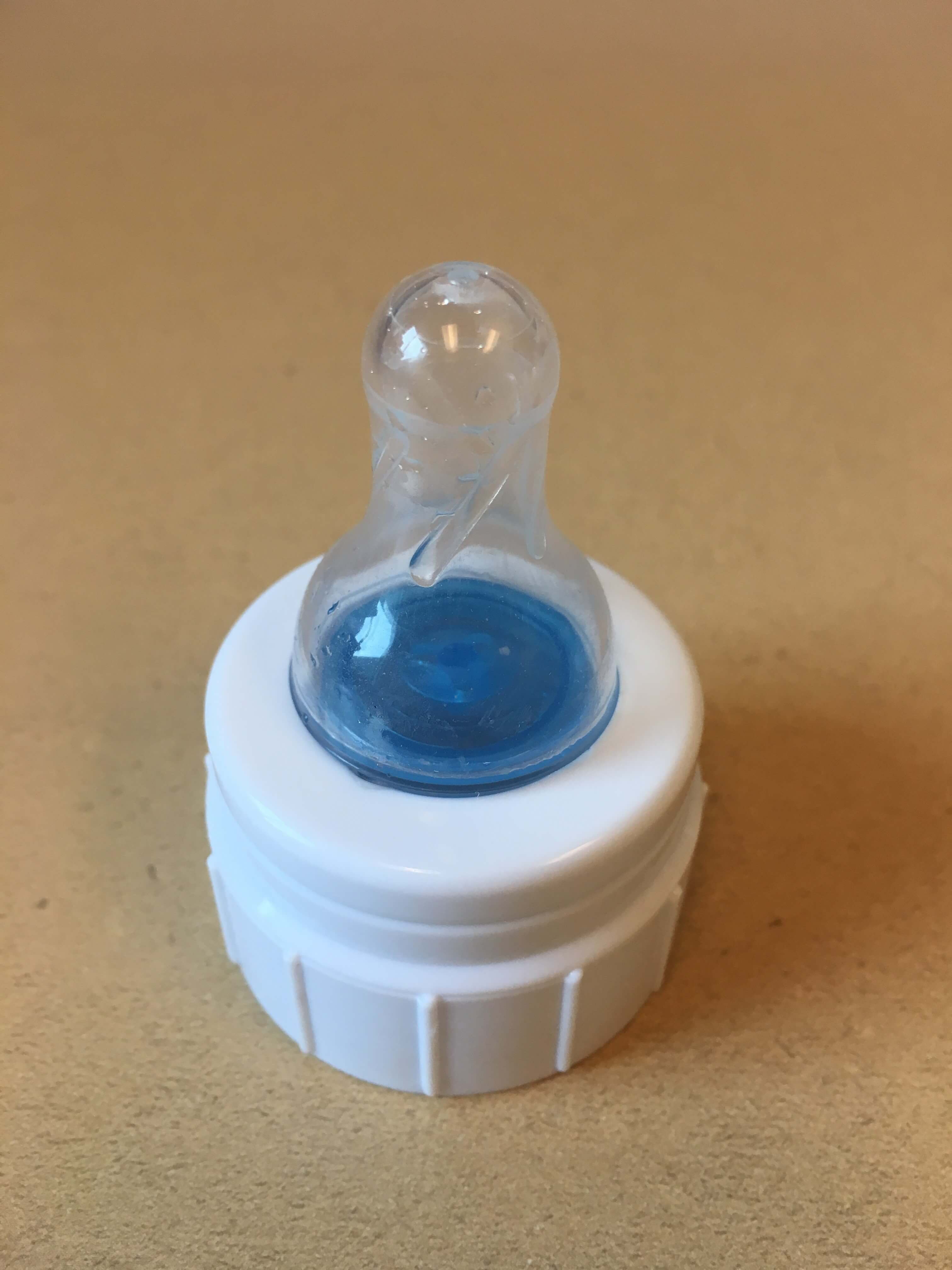 Nipple & valve in ring