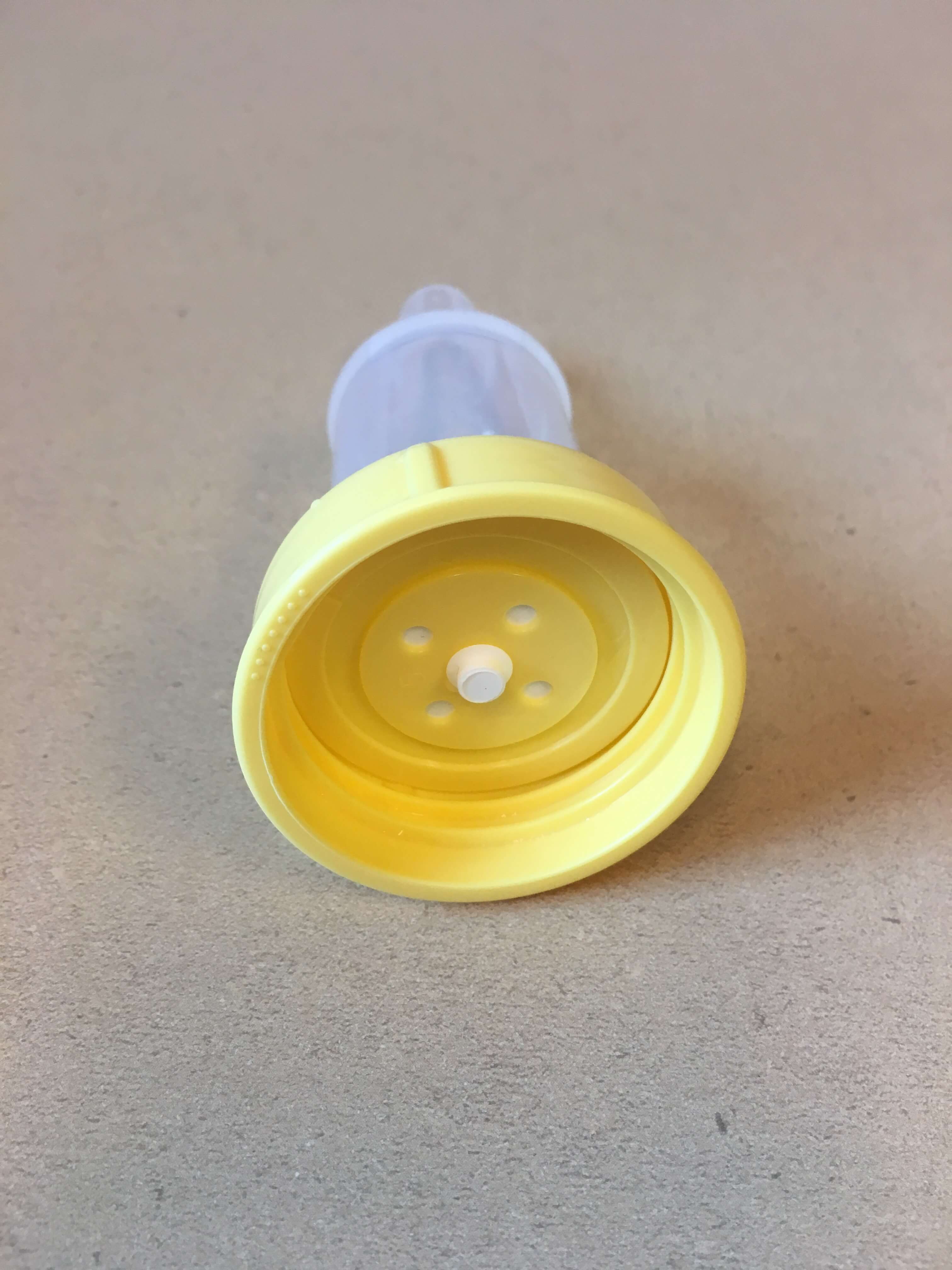 Nipple & valve in ring