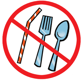 No Straws or Utensils