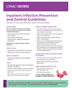 Inpatient Infection Prevention and Control Guidelines at the Antonio J. and Janet Palumbo Cystic Fibrosis Center.