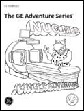 Radiology Adventure Series Coloring Books NUC-MED scan girl