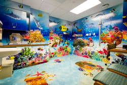 Distraction Therapy room at Children's Hospital of Pittsburgh of UPMC.