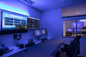 Image of telemedicine office.