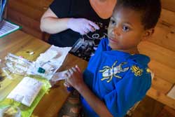 Medication at Camp Chihopi