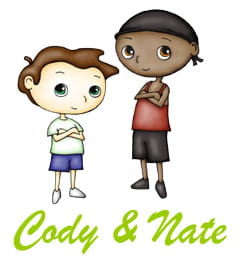 Cody and Nate cartoon