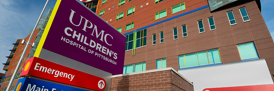 Image of UPMC Children's Hospital.
