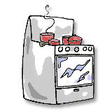 Injury Prevention Kitchen stove cartoon