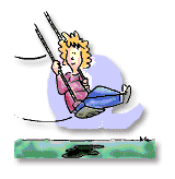 Injury Prevention Play Outdoors swing cartoon