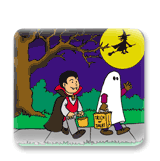 Injury Prevention Halloween cartoon
