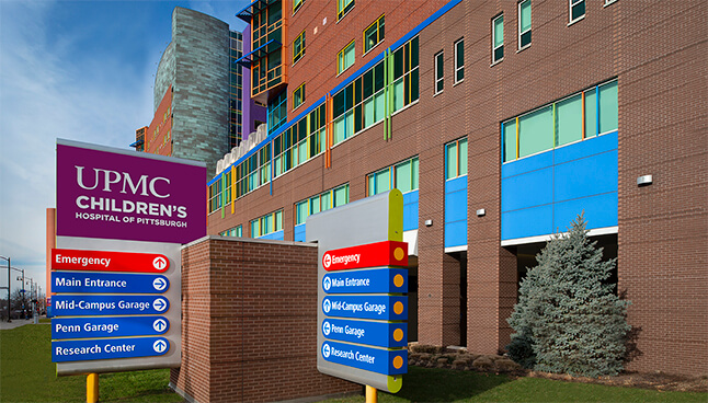 UPMC Children's Hospital of Pittsburgh exterior