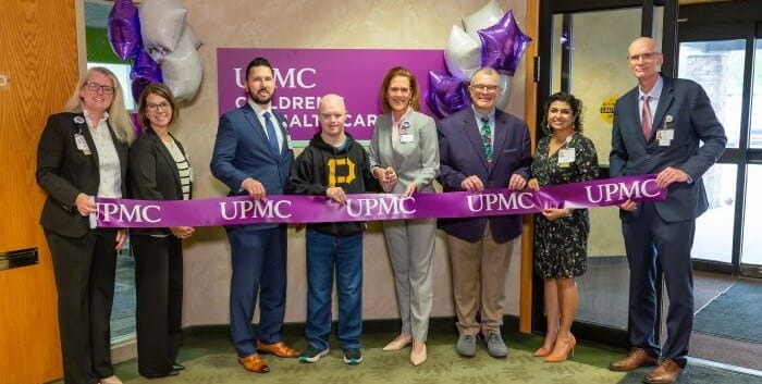 Ribbon cutting at UPMC Children's Specialty Care in Erie