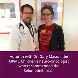 Autumn Paolini with Dr. Gary Mason