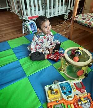 David Figueroa Flores days after surgery