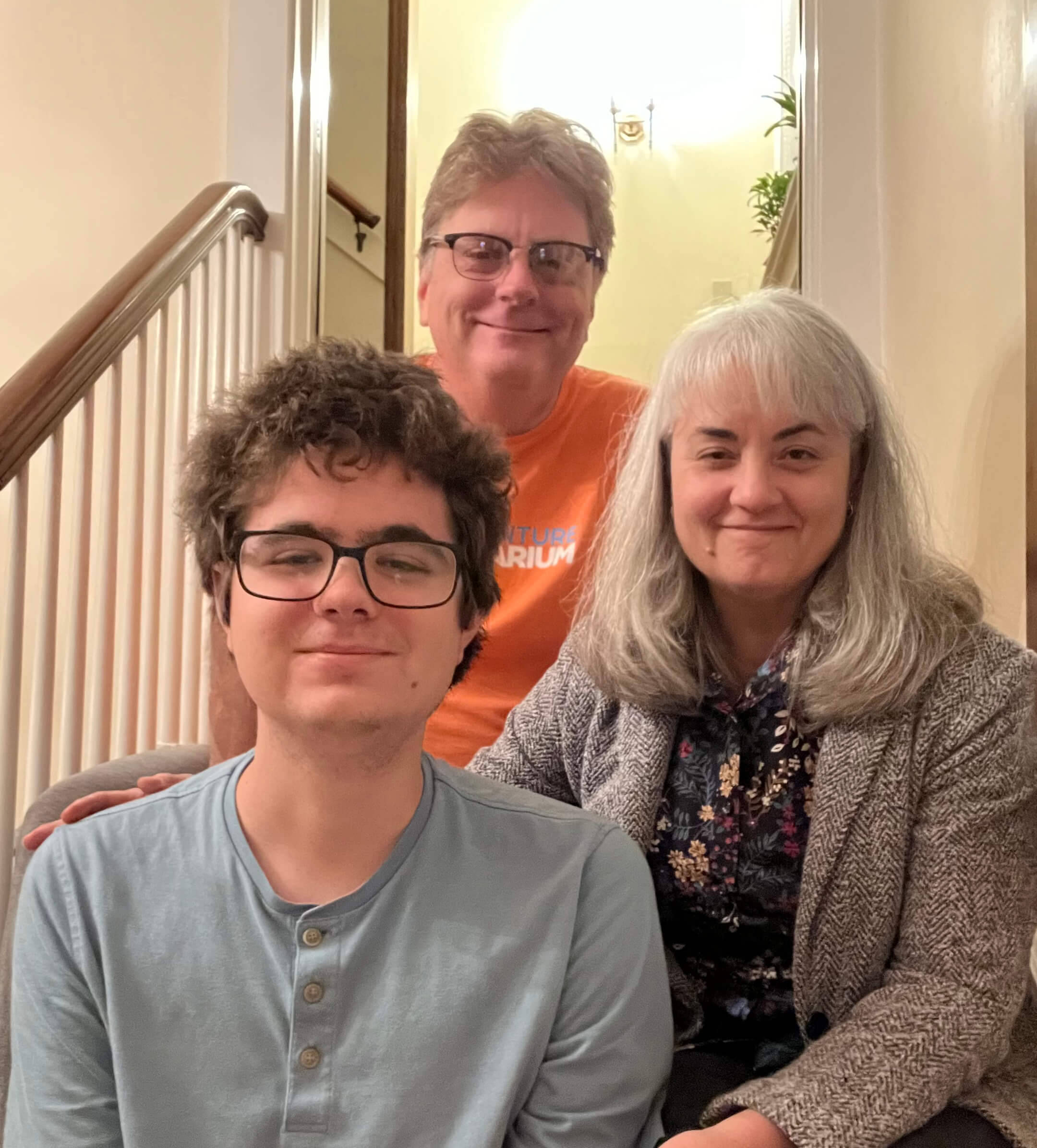 Mick Caspar and family