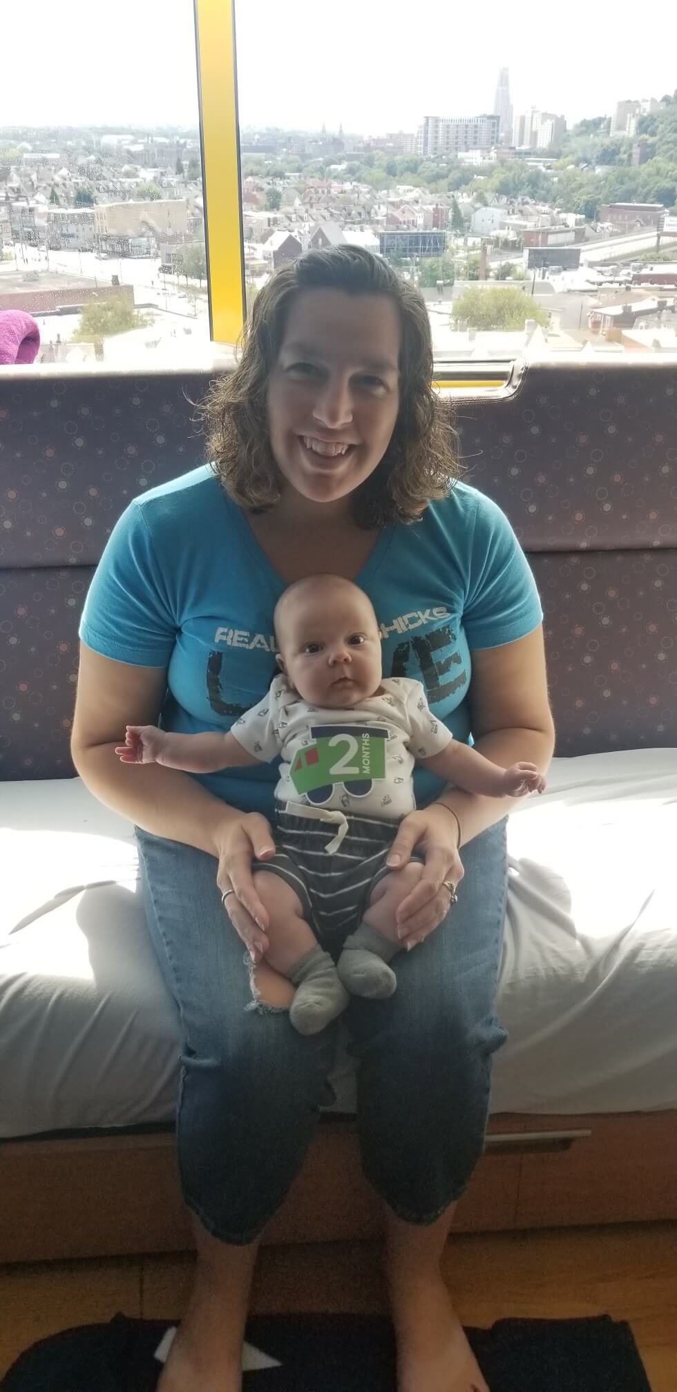 Jaxson Harris and mom