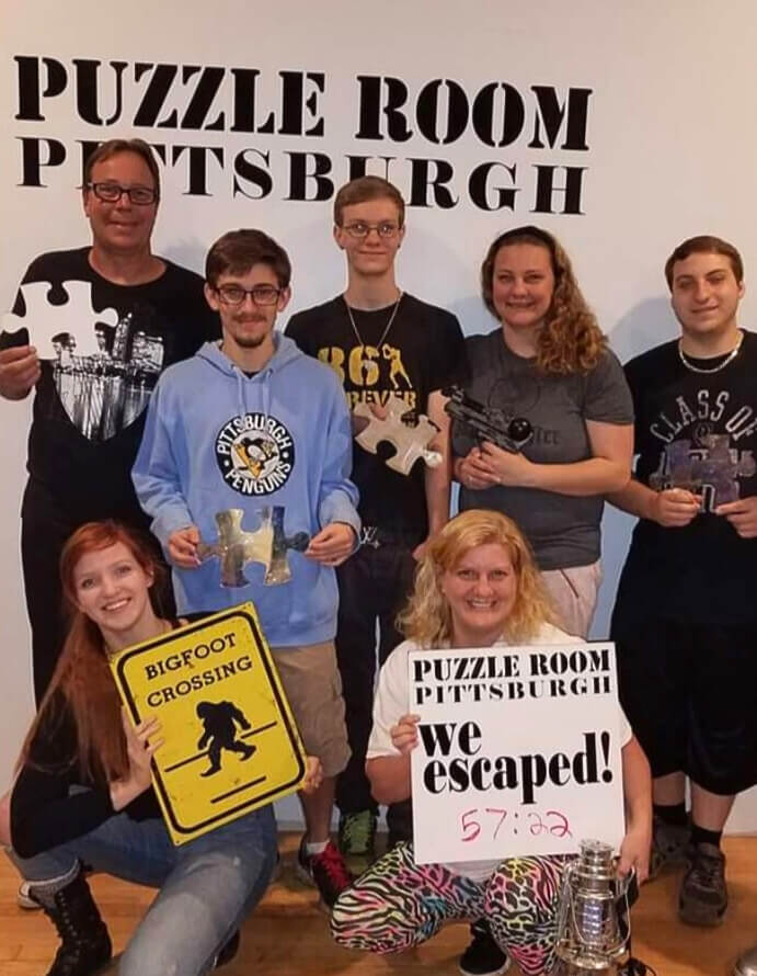 John Richardson and other at Puzzle Room Pittsburgh
