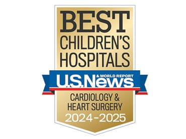 US News and World Report Best Children's Hospital Cardiology and Heart Surgery