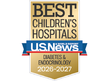 UPMC Children’s Hospital of Pittsburgh is nationally ranked in diabetes and endocrinology by U.S. News & World Report.