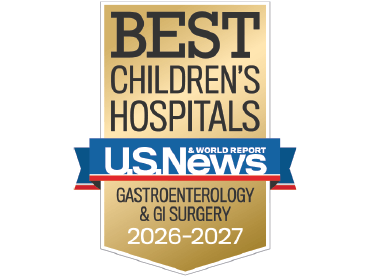 UPMC Children’s Hospital of Pittsburgh is nationally ranked in gastroenterology and GI surgery by U.S. News & World Report.