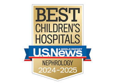 UPMC Children’s Hospital of Pittsburgh is nationally ranked in nephrology by U.S. News & World Report.