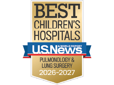 UPMC Children’s Hospital of Pittsburgh is nationally ranked in pulmonology by U.S. News & World Report.