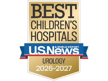 UPMC Children’s Hospital of Pittsburgh is nationally ranked in urology by U.S. News & World Report.