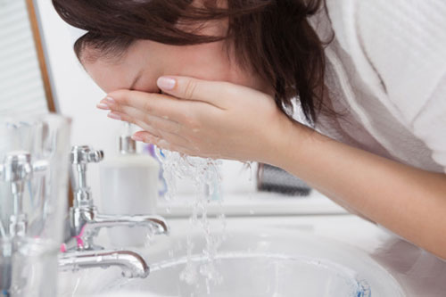 wash your face