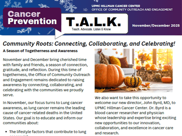 Screenshot of most recent issue.