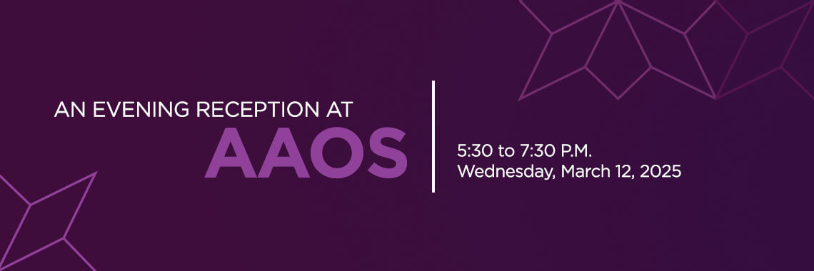 AAOS Event Banner.