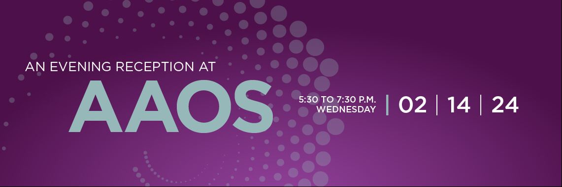 AAOS Event Banner.