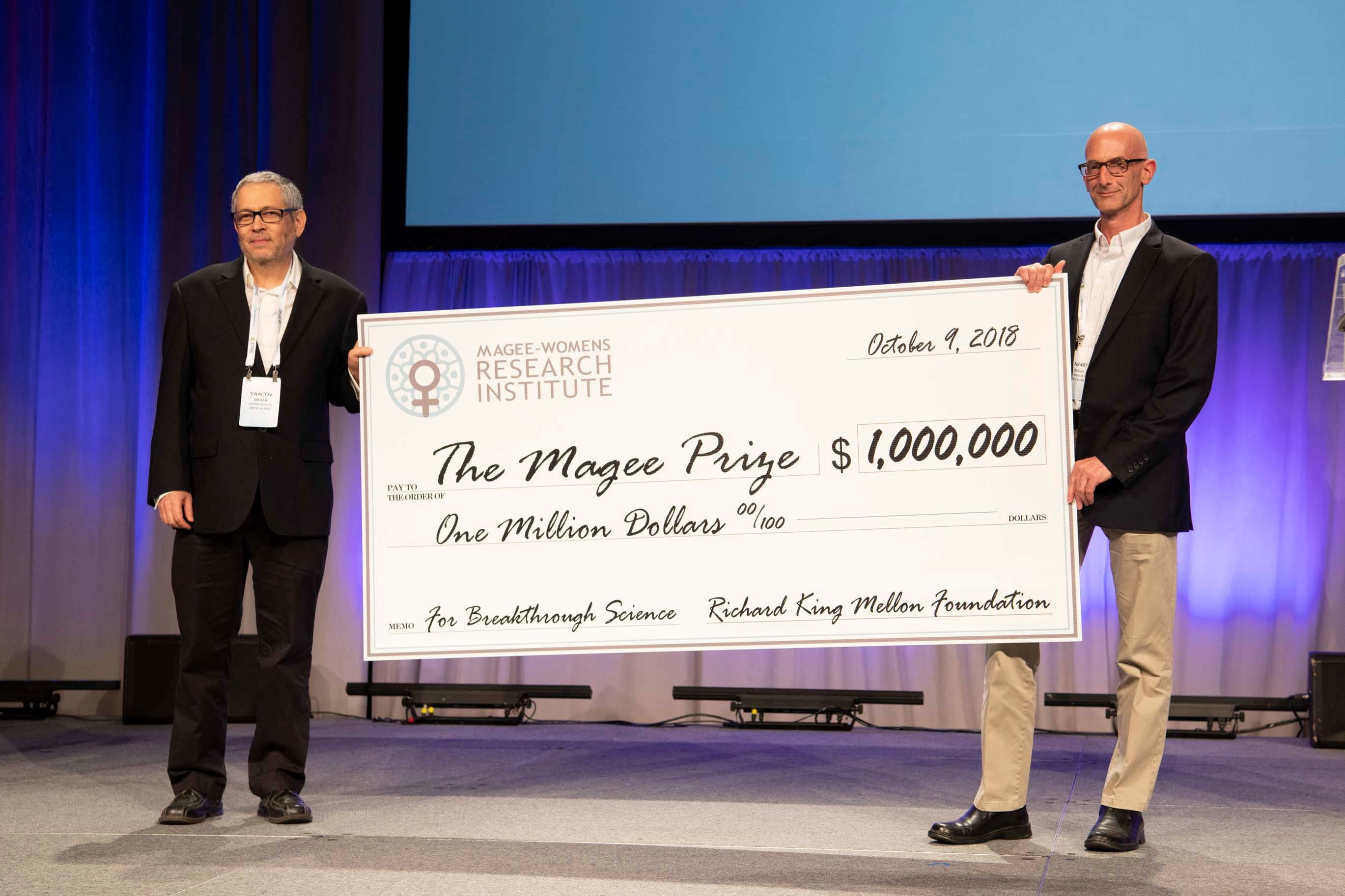 UPMC Magee Prize Winner