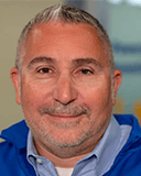 Evan Facher on April 29, 2026, about 4 ½ months after receiving an artificial iris implant in his left eye at UPMC Mercy Pavilion in Uptown.