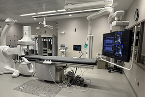 UPMC Williamsport renovated IR Lab.