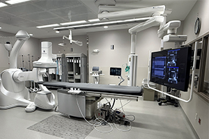 UPMC Williamsport renovated IR Lab.