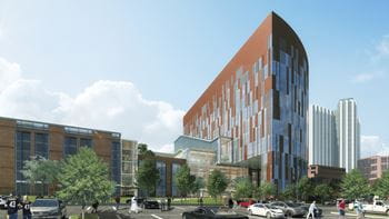 Vision and Rehabilitation Tower Rendering