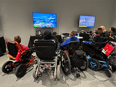 Image of kids gaming.