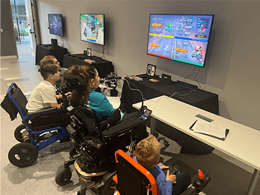 Image of kids gaming.