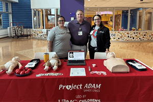 Project Adam informational table.