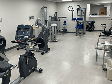 Image of renovated gym.