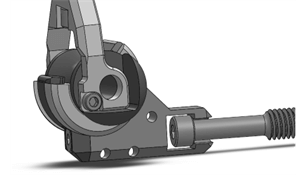 Total elbow arthroplasty includes the humeral component and the ulnar component both of which achieve intramedullary screw fixation. 