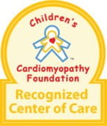 Center of Care by the Children’s Cardiomyopathy Foundation badge