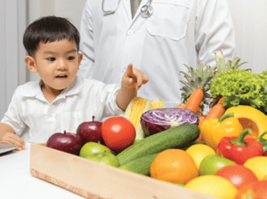 Child Eating Healthy
