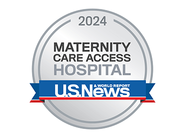 Maternity Care Access U.S. News Badge.