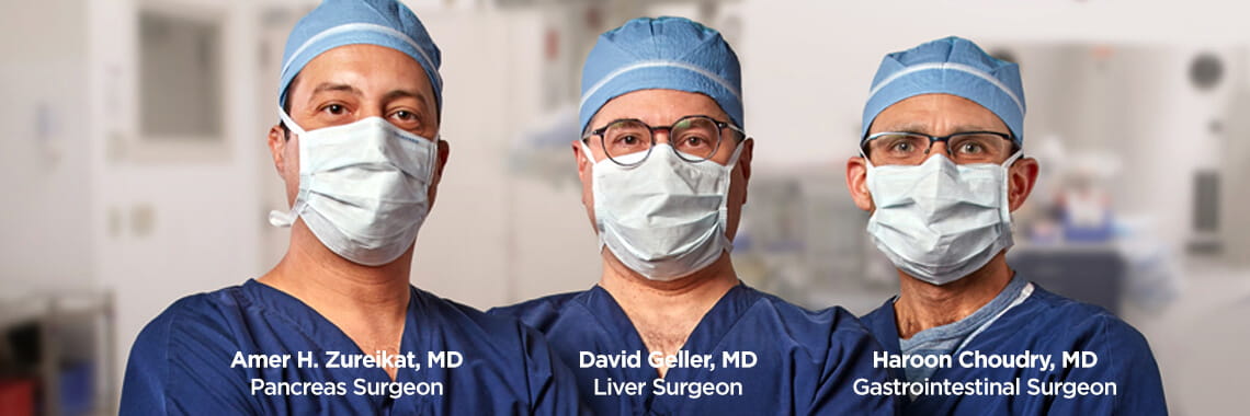 Drs Zureikat, Geller and Choudry